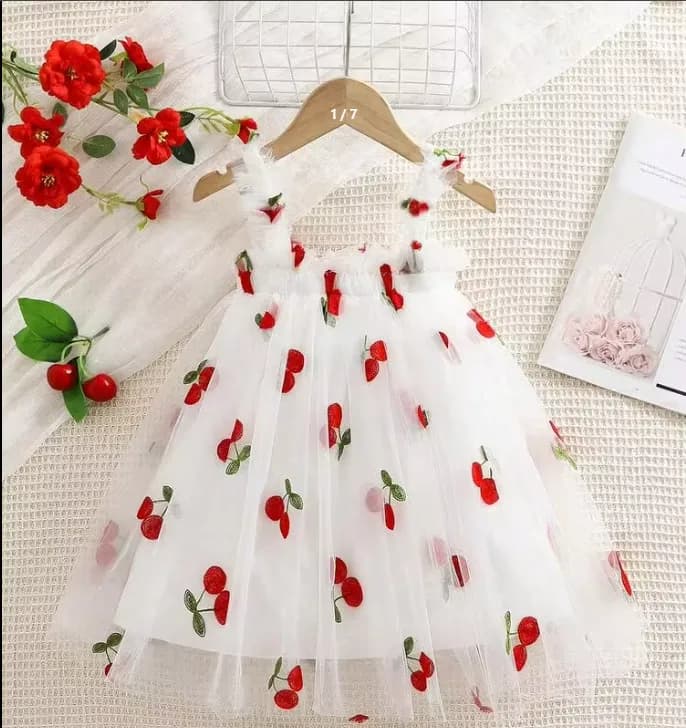 Vestido de verano de moda para niñas